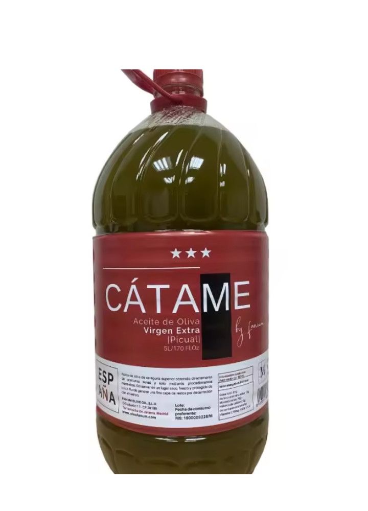 Garrafa 5L AOVE PICUAL (CATAME) SIN FILTRAR